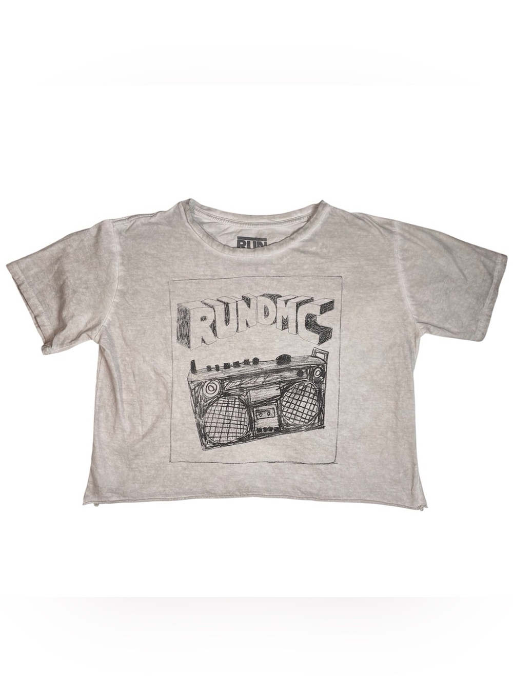 Run DMC Gray Graphic Tee